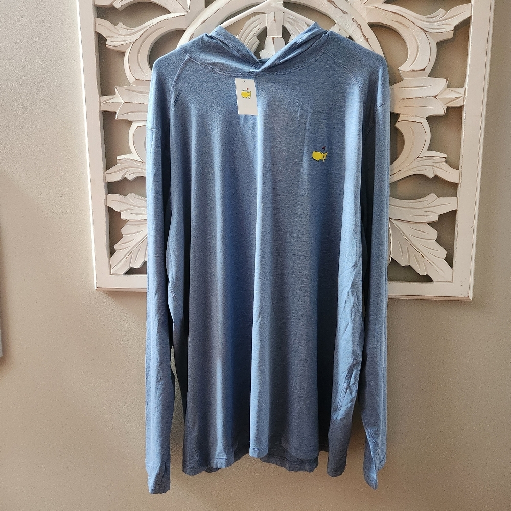 New Masters Men's Blue Long Sleeve Shirt